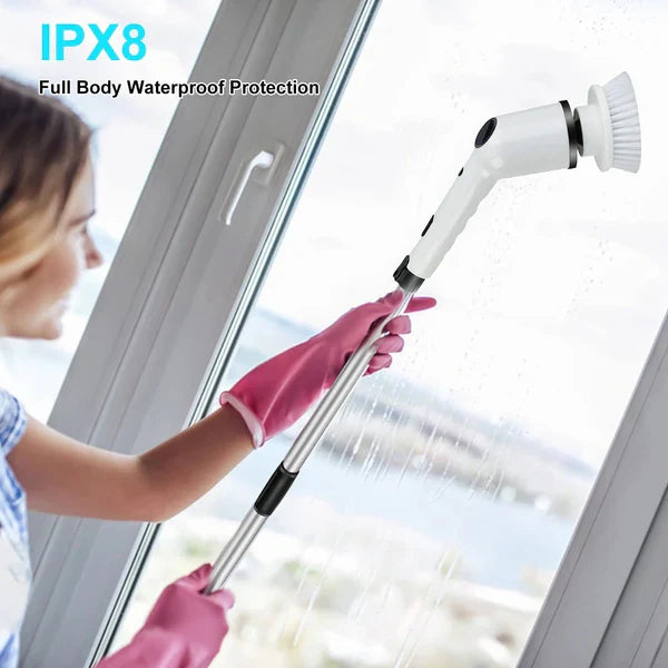 𝐂𝐥𝐞𝐚𝐧𝐌𝐚𝐱™ - فرشاة التنظيف اللاسلكية مع 9 رؤوس متعددة الاستخدام