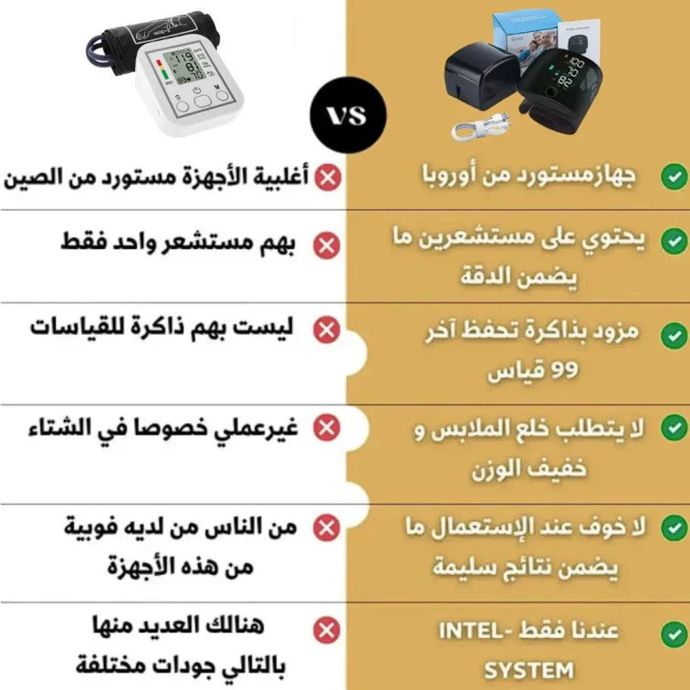 💙 جهاز قياس ضغط الدم المحمول 📊🩺