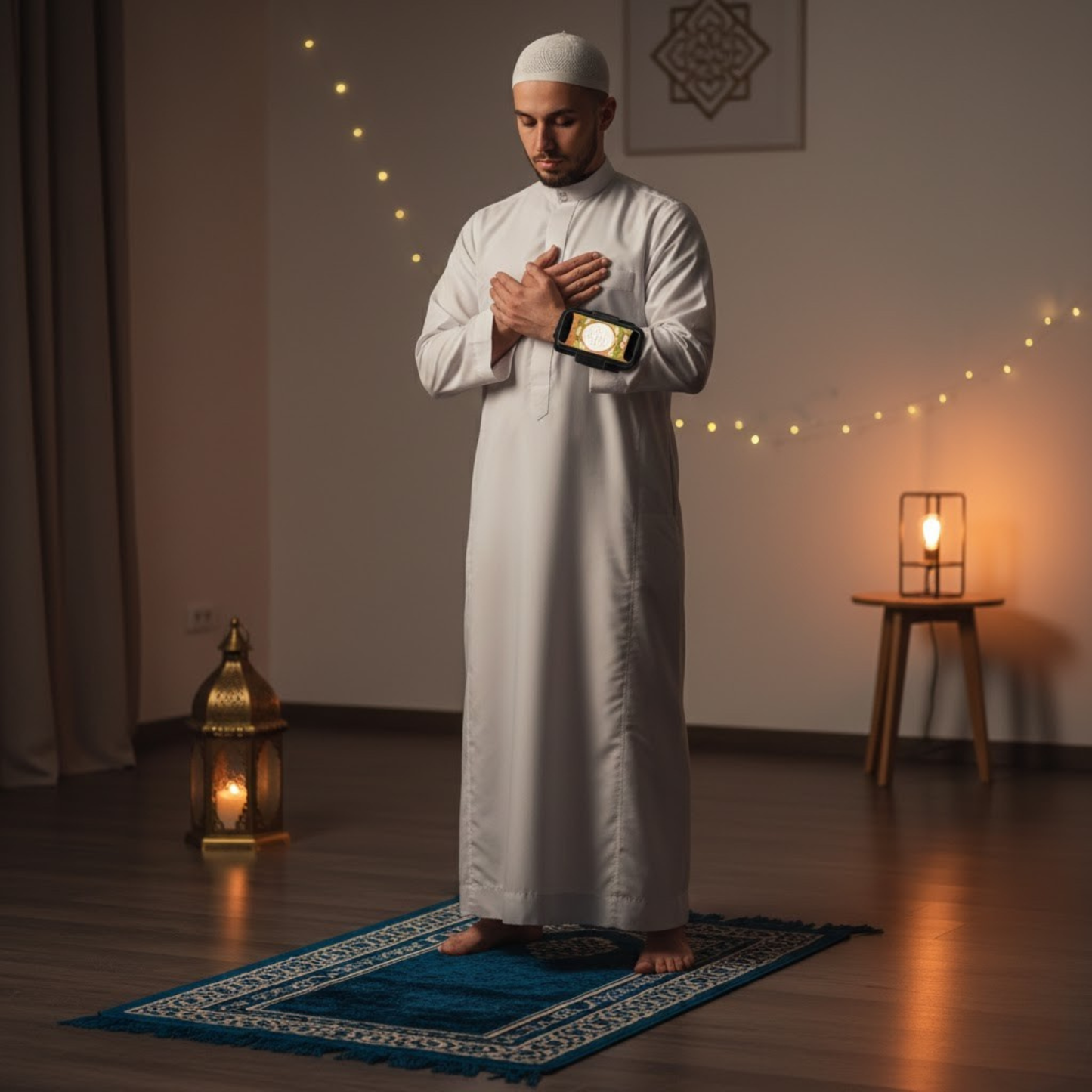 سوار تثبيت الهاتف للعبادة والرياضة