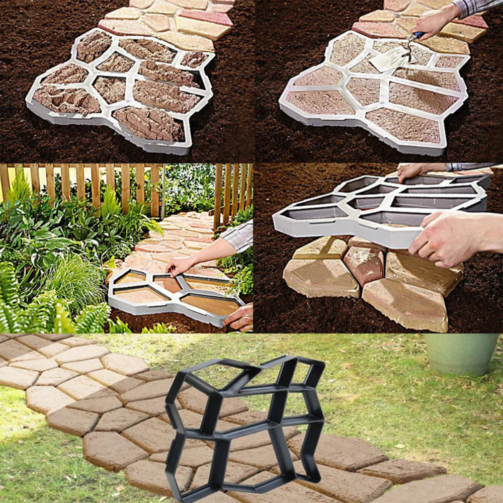 Plastic Molds for Paving Bricks - Buy 2 Get 1 Free