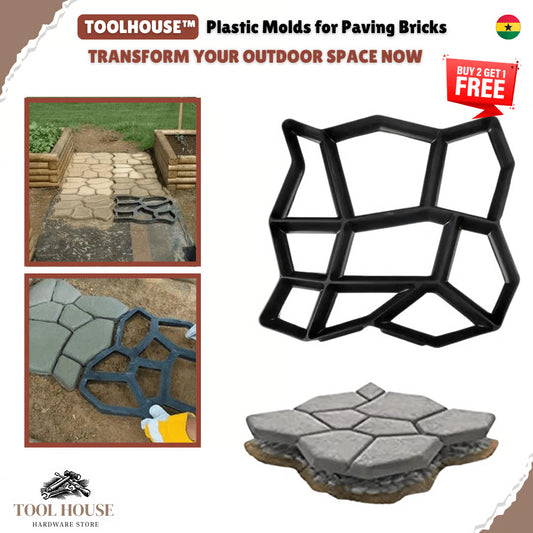 Plastic Molds for Paving Bricks - Buy 2 Get 1 Free