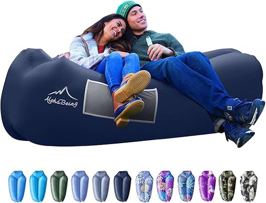 Canapé gonflable portable - confort instantané sans pompe !