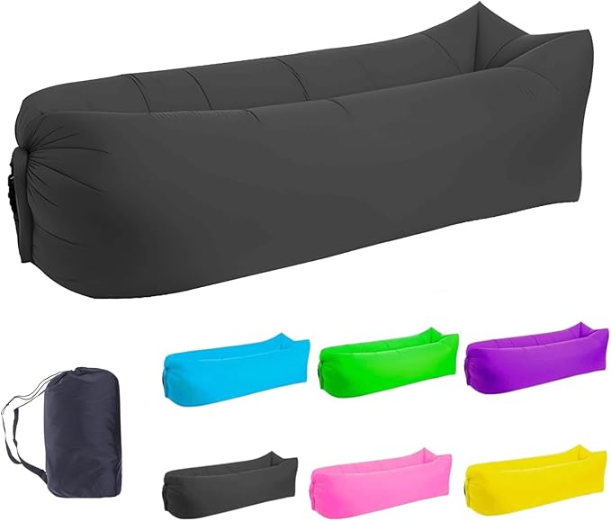 Canapé gonflable portable - confort instantané sans pompe !